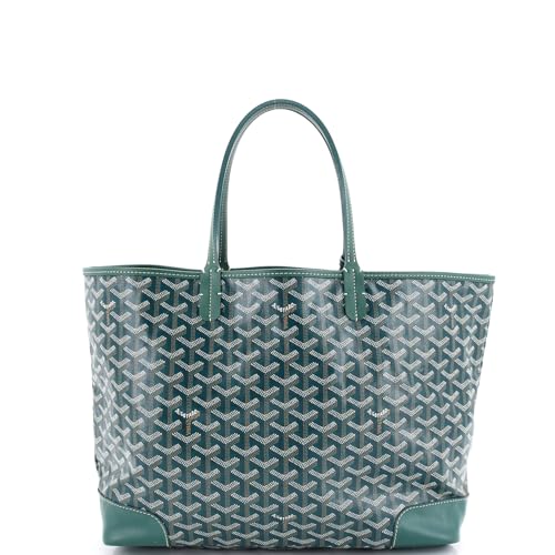 Pre-Loved Artois Tote Coated Canvas MM, Green