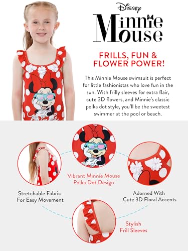 Disney Girls' Minnie Mouse Swimsuit3