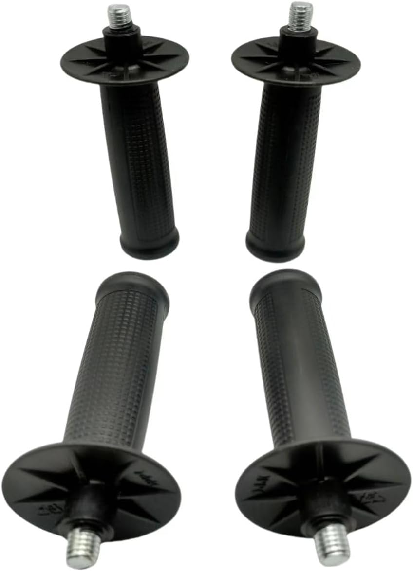 8mm Angle Grinder Thread Plastic Auxiliary 4.84 inches Handle Fit for Angle Grinder (4 Pack).