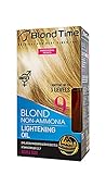Se trata de un método innovador de blanqueo, ya que blanquea el cabello hasta 3 tonos. Este producto puede fácilmente y con seguridad, blanquear el color natural de su cabello.