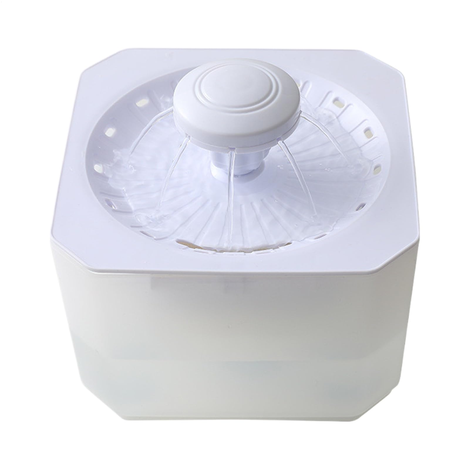 Fuente de agua para gatos de interior ideal para viajes y días en casa