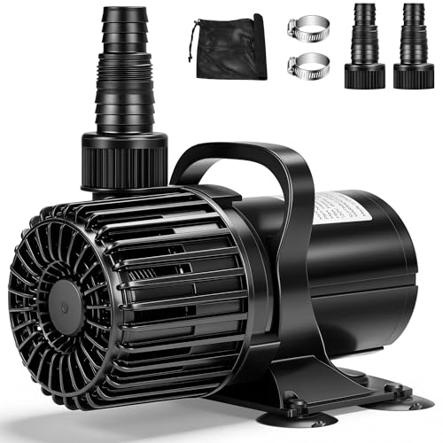 VIVOHOME Electric 62W 1100GPH Submersible Water Pump for Koi Pond Pool Waterfall Fountains Fish Tank and Aquarium