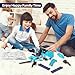 STEM Toys for Kids Ages 8-13, Christmas Birthday Gifts for 8 9 10 11 12 13 14 Year Old Teen Boys Girls, 6-in-1 Solar Robot Educational Science Building Experiment Kits