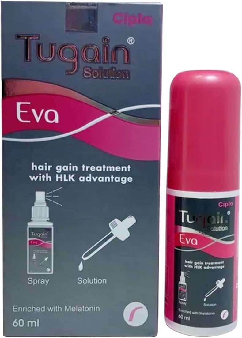 Tugain Eva 5% Topical - Bottle of 60 ml Solution