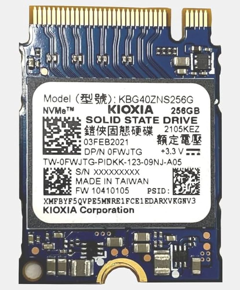 内蔵型SSD KIOXIA KBG40NS256G 256GB SSD Amazon | KIOXIA BG4 KBG40ZNS256G 256GB ソリッドステート