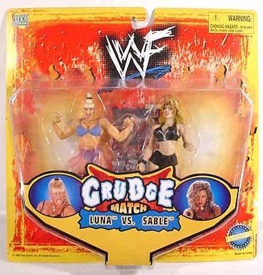 Amazon.com: WWF Grudge Match Luna Vs. Sable : Toys & Games
