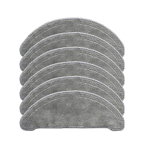 Duendhd 4Pcs Replaceble Mops Cloths Accessories Sets Parts for EVE Plus Robot Vacuum Cleaner – Bild 6