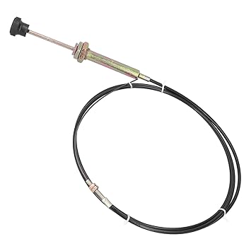 Waste Valve Cable, Oil Resistant 2 Meters Long Easy Connection Stable Drain Valves Line Flexible with 2Pcs Accessories for RV Wastewater Pipeline