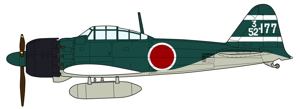 Amazon | ハセガワ 1/48 三菱 A6M5c 零式艦上戦闘機 52型丙 “第352航空