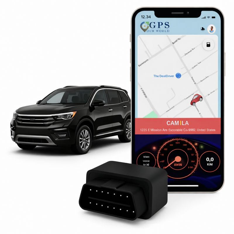 OBD GPS Tracker for Cars (GPSCOTECH)