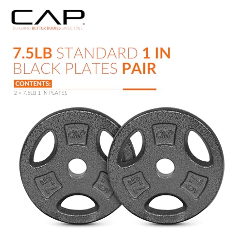 Image of CAP Barbell Standard 1-Inch Grip Weight Plates