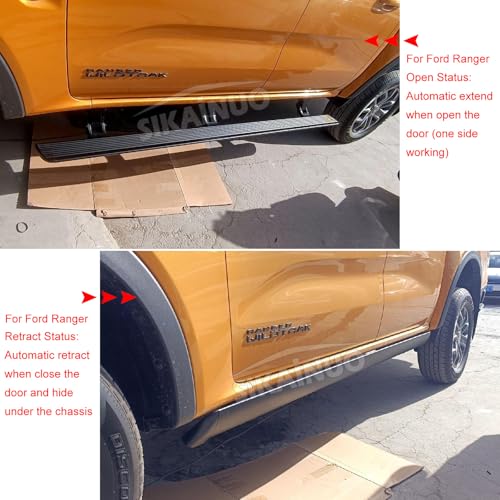 Estribos eléctricos automáticos para Ford Ranger 2024 2025 miniatura 3
