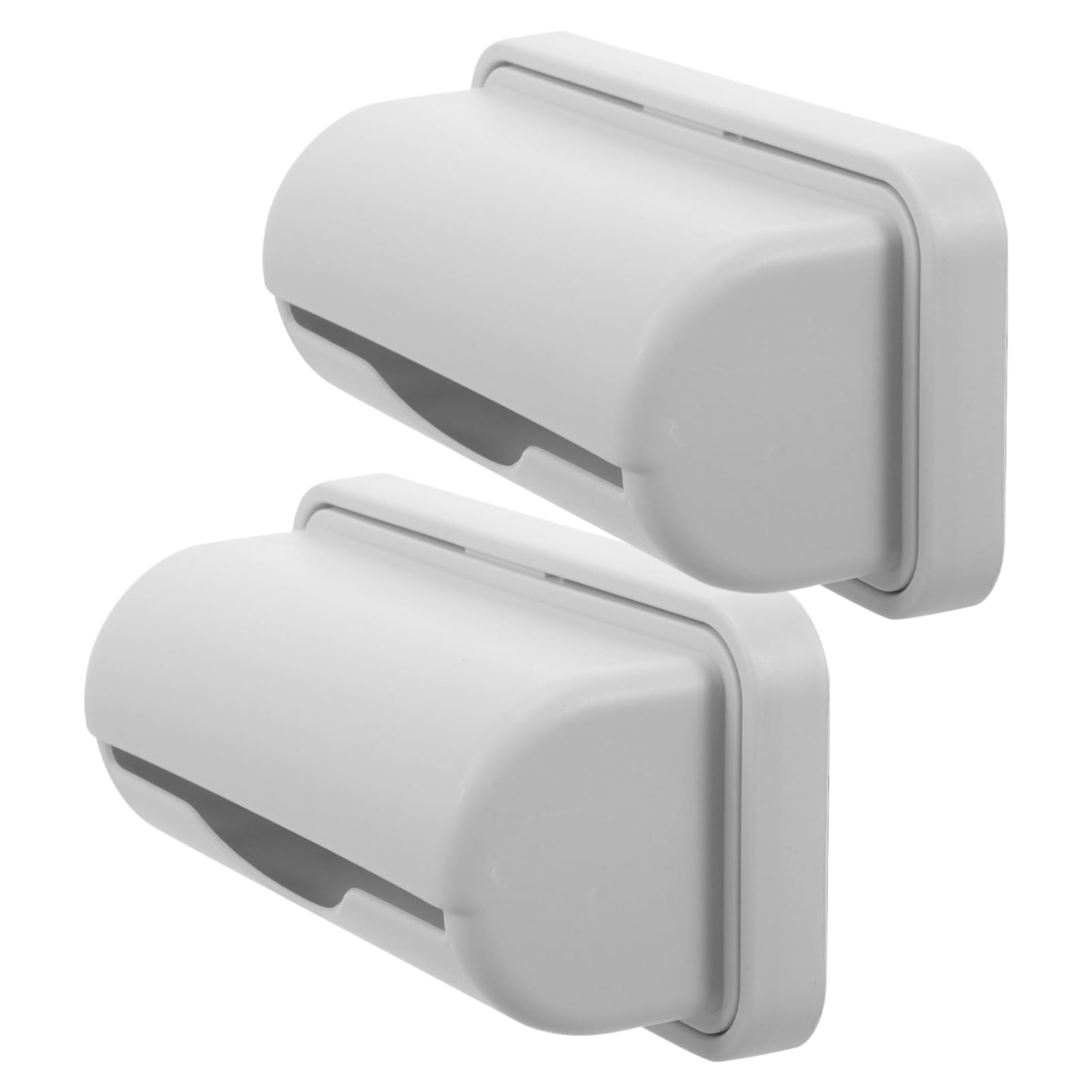 Distributeur de sacs poubelle muraux pour cuisine et salle de bain grise
