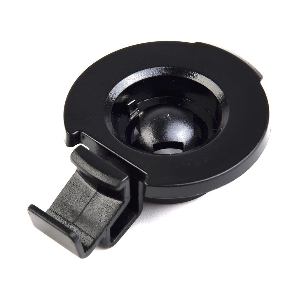 Supporto a clip per GPS Garmin Nuvi 55 55LM 56 56LM 57 57LM 58 58LM, plastica, nero