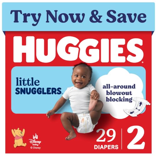 Huggies Little Snugglers Diapers Size 2, 29 Count - image 1