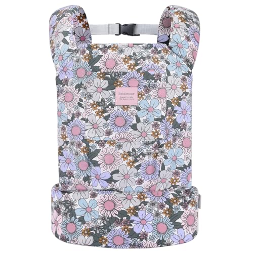 Bebamour Doll Carrier Original Reborn Baby Doll Carrier for Doll Toys Doll Carrier for Girls and Boys (New Purple)