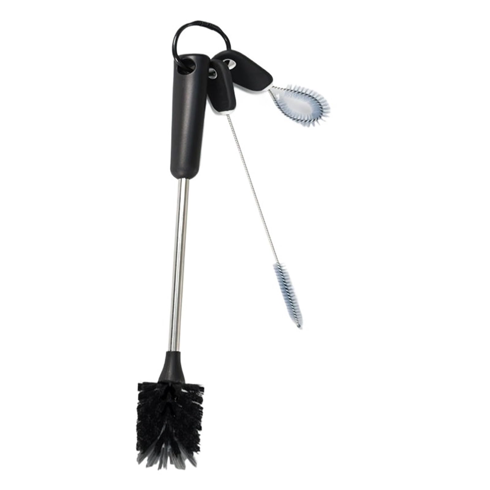 Household Stainless Steel Handle Bottle Brush