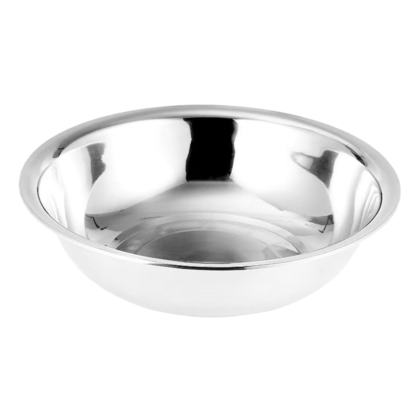 Uonlytech Ciotola in Acciaio Inox Grande per Lavare Verdure e Mescolare Impasti Vasca Spessa 36 CM per Uso Domestico Cucina