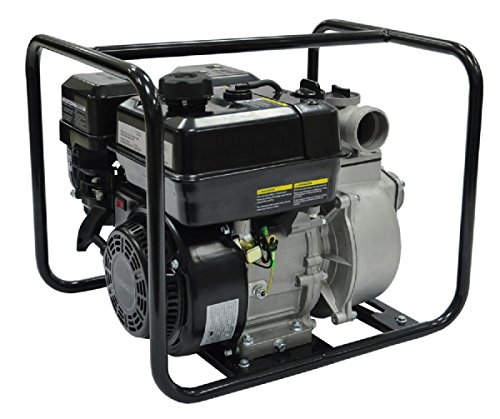 ECO-FLO PRODUCTS INCORPORATED WG21 ECO-FLO Products WG20 Portable Gas-Powered Water Transfer Pump, 5-1/2 HP, 9,000 GPH