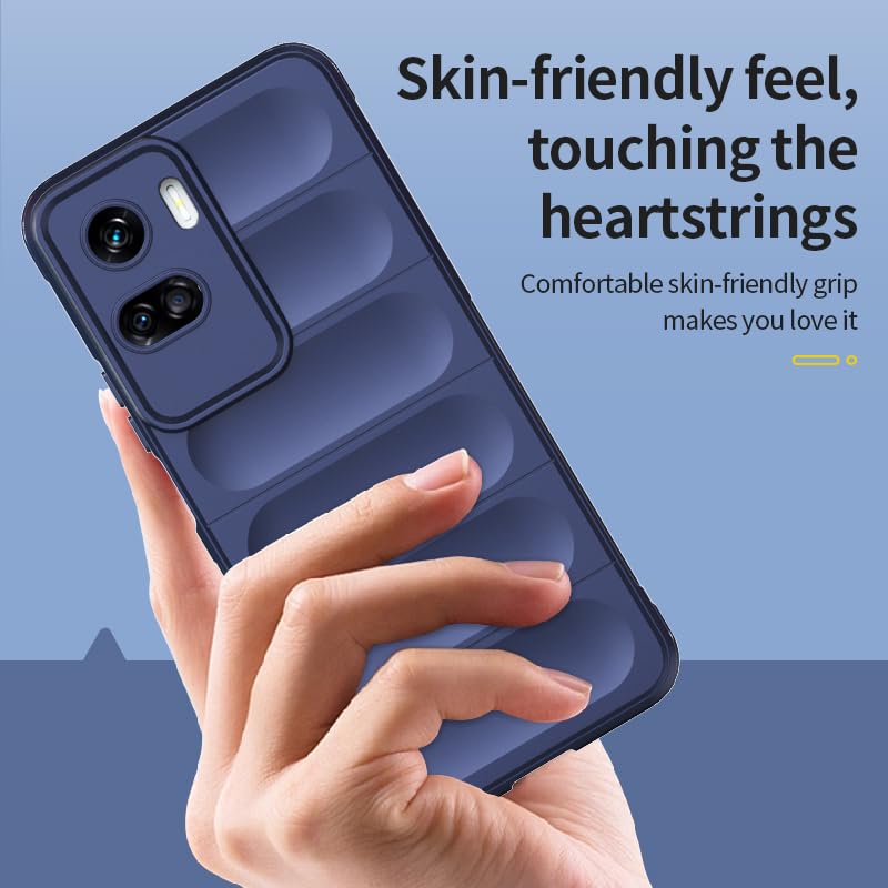 WOKEZ Fodral till Honor 90 Lite 5G - Mjukt TPU, Ljusblått