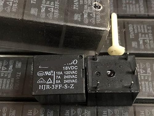 Relé HJR-3FF-S-Z 18VDC para solucionar fallos de encendido en módulos y placas electrónicas
