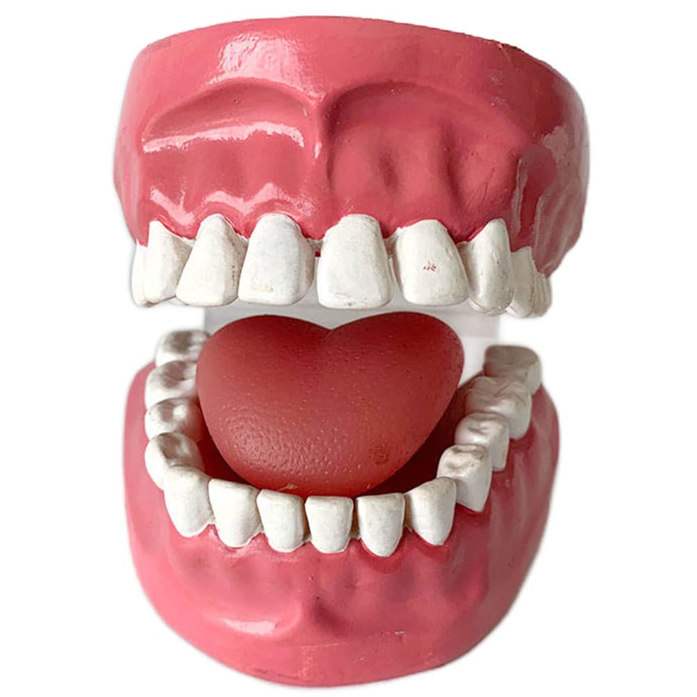Model zębów dentystycznych w standardowym rozmiarze 1:1, model higieny jamy ustnej człowieka z językiem i szwami zębowymi do ćwiczenia nici dentystycznej, model zębów demonstracyjnych Typodont