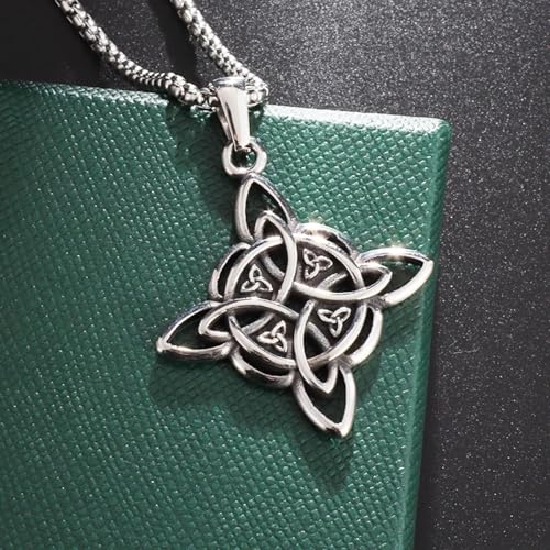 Pendentif nœud celtique irlandais aux finitions de haute qualité