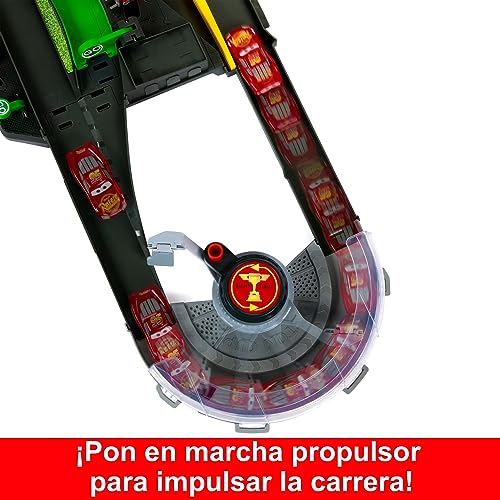 Pista Copa Pistón de Disney Pixar Cars con coche de juguete para niños +3 años HPD81 4