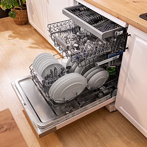 Cecotec-Lavavajillas-Independiente-60-cm-Bolero-Aguazero-6600-Bajo-consumo-14-Cubiertos-8-Programas-44-dB-con-modo-Confort-Wash-Filtro-Antibacteriano-y-sistema-BWS-Blanco