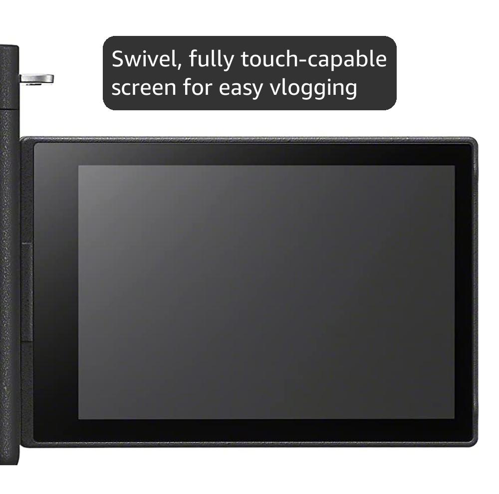 Sony ZV-E1 | Full-frame Mirrorless Interchangeable Lens Vlog Camera with 28-60mm f/4-5.6 (Compact and Lightweight,4K60p, 12.2 Megapixels, 5-Axis and Digital Stabilisation System) Black