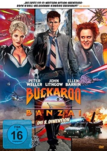 The Adventures of Buckaroo Banzai Across the 8th Dimension (1984) ( The Adventures of Buckaroo Banzai Across the Eighth Dimension ) [ NON-USA FORMAT, PAL, Reg.2 Import - Germany ]