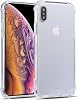 Ehr. iPhone X/XS Compatible Anti-Shock Yellowing Airbag Protected Ultra Slim TPU Transparent Silicone Case (Transparent, iPhone X/XS)