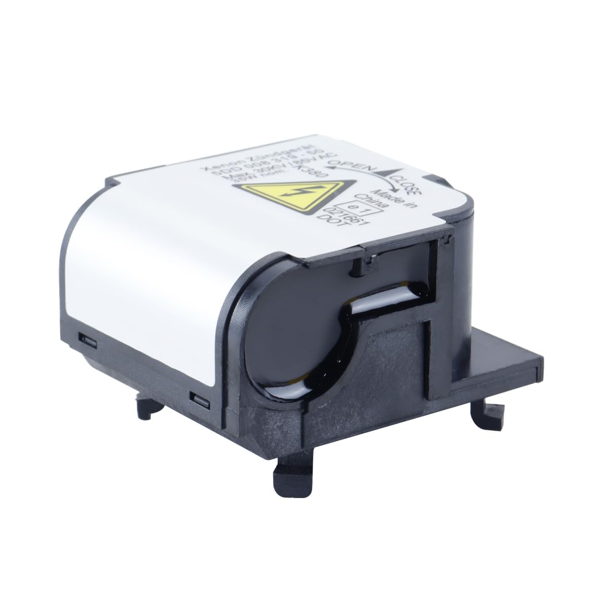 Módulo de encendido de faros delanteros de xenón 5DD00831950, 12 V, ABS plateado, resistente a golpes y calor, listo para usar.