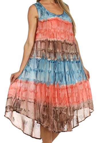 Image of Sakkas Desert Sun Caftan Dress /Cover Up