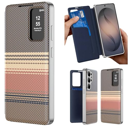 Folio Cover étui Samsung Galaxy S22 Ultra idéal pour les voyages et les rendez-vous professionnels