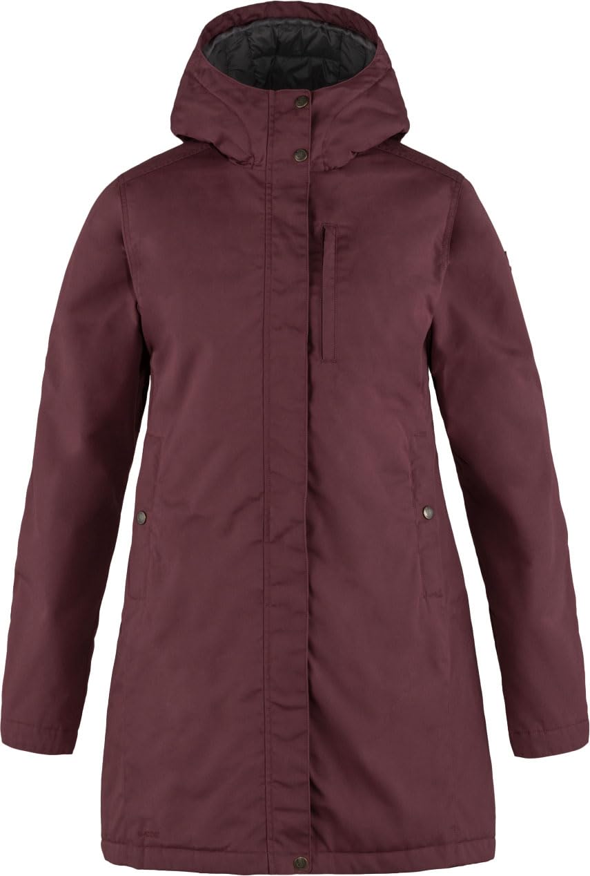 FJALLRAVEN 89644-357 Kiruna Padded Parka W Jacket Women's Port Size XXS