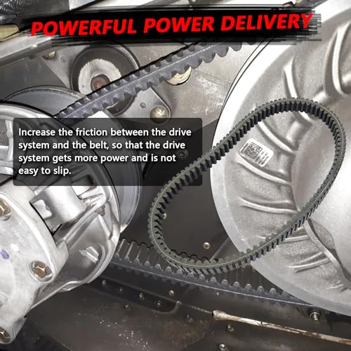 3211077 Drive Belt 20G4022 Heavy Duty Carbon Belt Fits for 1993-2019 Polaris Sportsman 400 500 Ranger 500 Scrambler Magnum Replacment for 3211072 3211048