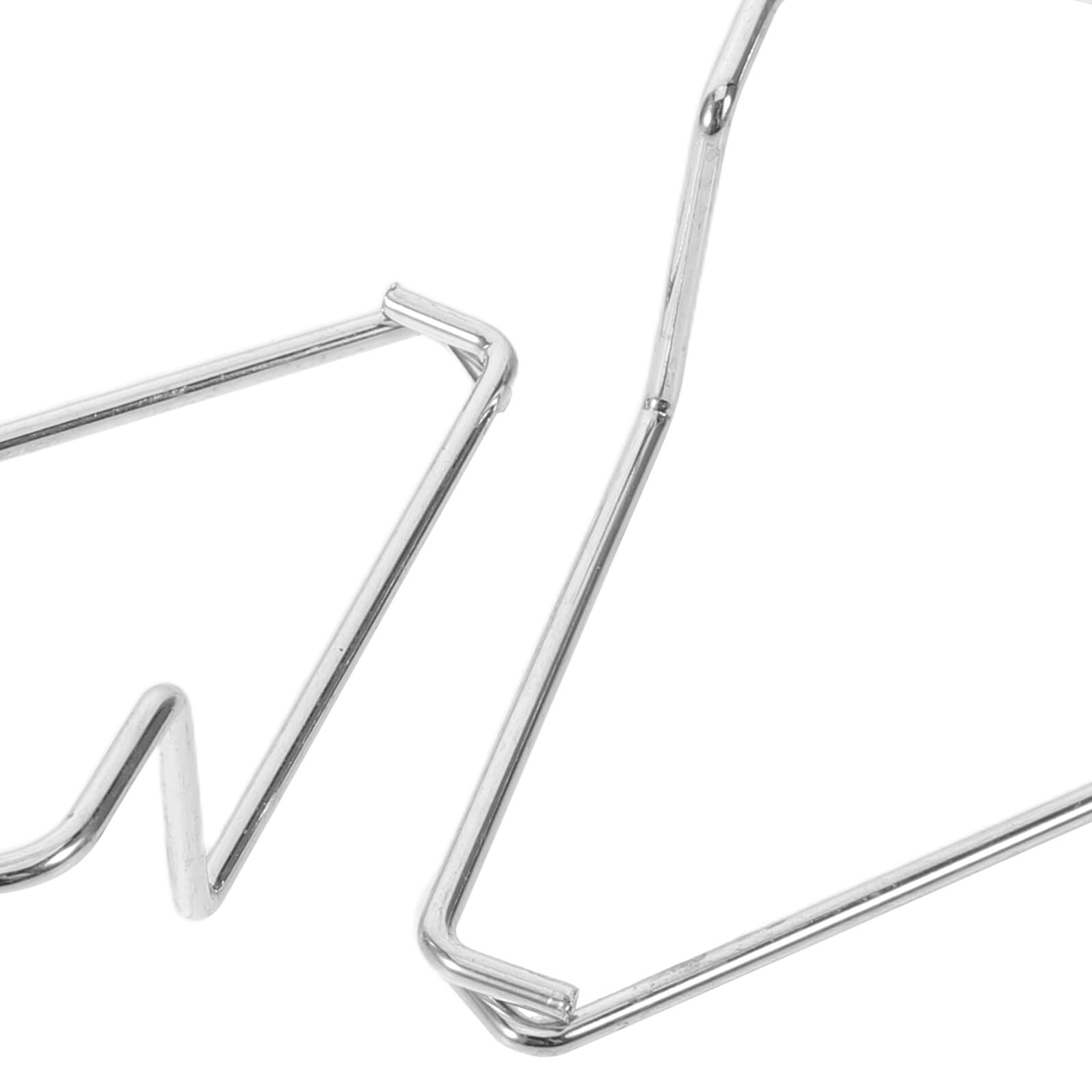 VANZACK 10 Stück Universeller Rasenklingenschutz aus Robustem Kunststoff Mähwerkschutz mit Schnellverschluss Ersatzbügel für Trimmer und Freischneider Schutzvorrichtung für