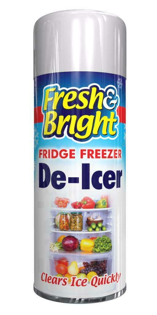 Fresh & Bright Anti-Bacterial Fridge Freezer De-Icer Spray Deicer Spray Fridge Cleaner Genuine (1)