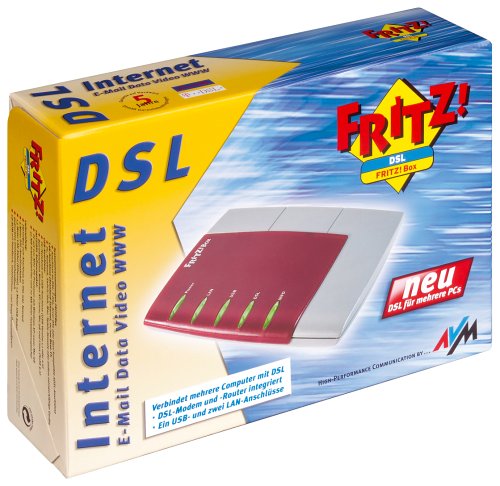 Preisvergleich Produktbild AVM Fritz!Box - DSL-Router mit integriertem Modem