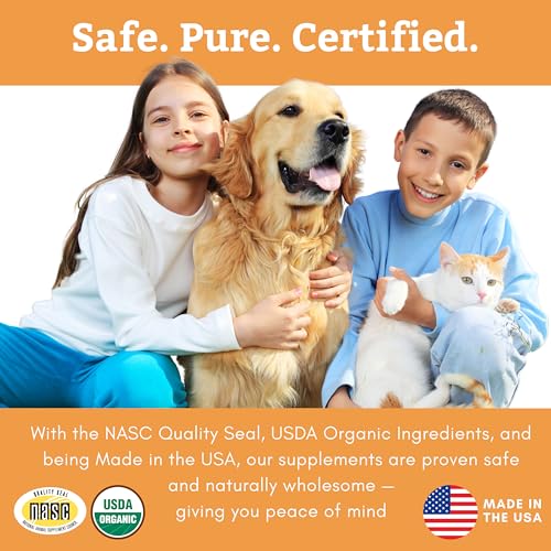 Wholistic Pet Organics Feline Complete Organic Pumpkin - 8 Oz - Multivitamin & Probiotic Powder for Cats - Natural Cat Food & Digestive Support - 75 Scoops - Thumbnail 6