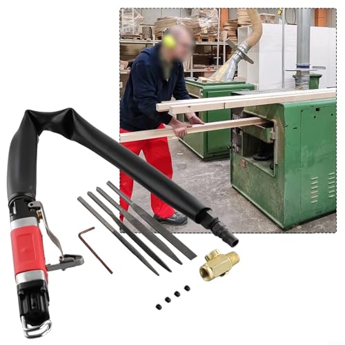 Besttoolifes AF-5 Pneumatic File Reciprocating Air Saw File for Cutting and Grinding Metal Wood Snap-on Switch Reciprocating Air Saw Pneumatic File F-5A - Image 4