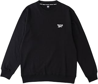 [リーボック] スウェット 裏毛 裏起毛 2タイプ 長袖 トレーナー グルーネック シンプル 保温 オーバーサイズ 大きいサイズ rm-4148-rm-4149