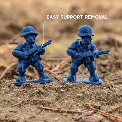 Image of Polymaker Matte PLA Filament Army Blue 1.75mm 1kg 3D Printing Filament, PolyTerra 3D Printer PLA Filament