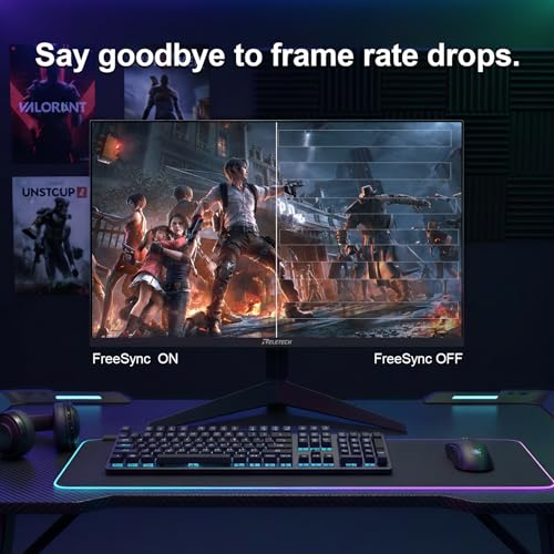 Image of 24.5 Inch 400Hz Gaming Monitor, FHD 1080P Computer Monitor,1MS Fast lPS,FreeSync Compatible, HDR Supports 100% sRGB 2*DisplayPort & 2*HDMI, VESA75*75mm (GT25 Sniper)