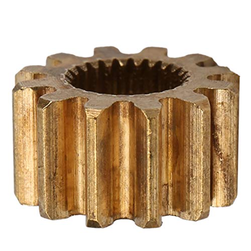 12 Zahnes Messing, Servo -Zahnrad -Ausrüstung Gehärteter Ritzel Ervo Zubehör 4305-0025-0012 25 Austausch für Mod 0 8 Spline Teile