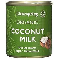 Clearspring Organic Coconut Milk, 200g (Pack of 6)