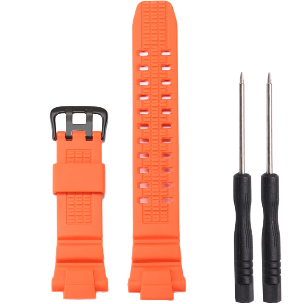 XBHSW Silikon Uhrband Kompatibel mit MDV106-1A AMW320R AMW32