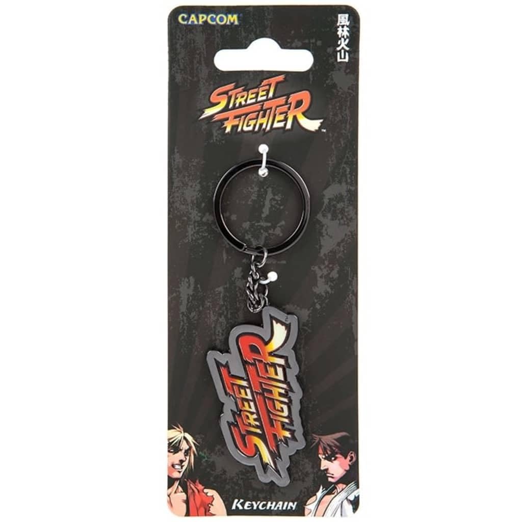 PMS STREET FIGHTER V METAL KEYCHAIN ON BACKING CARD