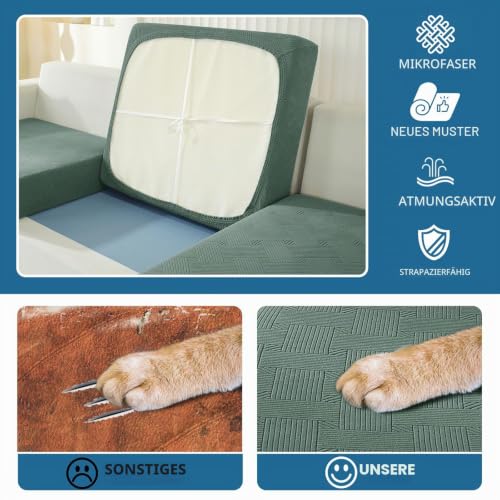 Sofa Sitzkissenbezug Stretch, Sofa Sitzbezug, Elastischer Kissenbezüge, Sofa